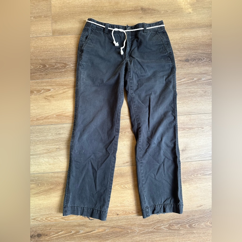 Merona black cotton pants
